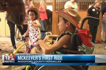 McKeever's First Ride Versailles 2016