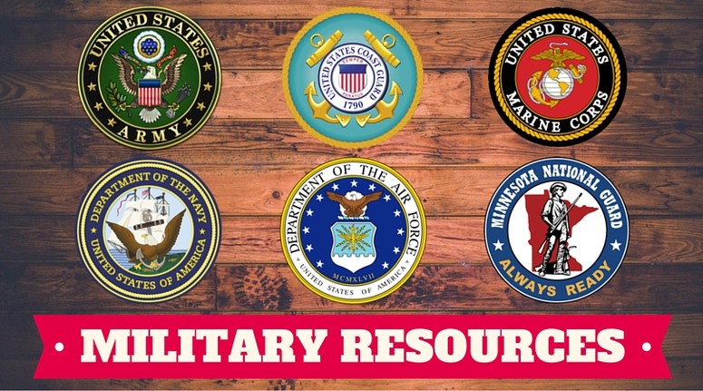 military resources banner