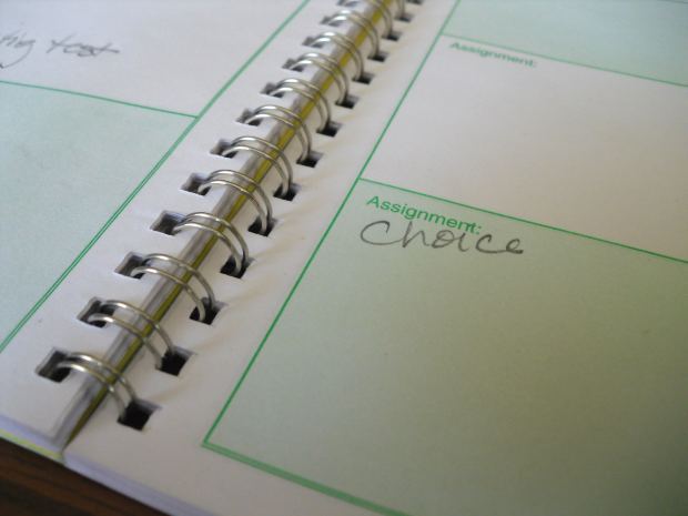 choice notepad calendar resolution